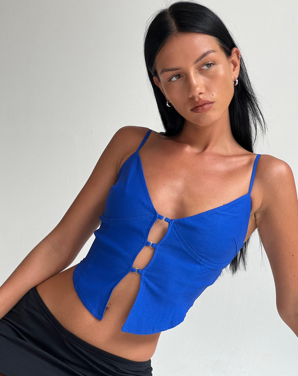 Oleta Cami Top in Kobalt