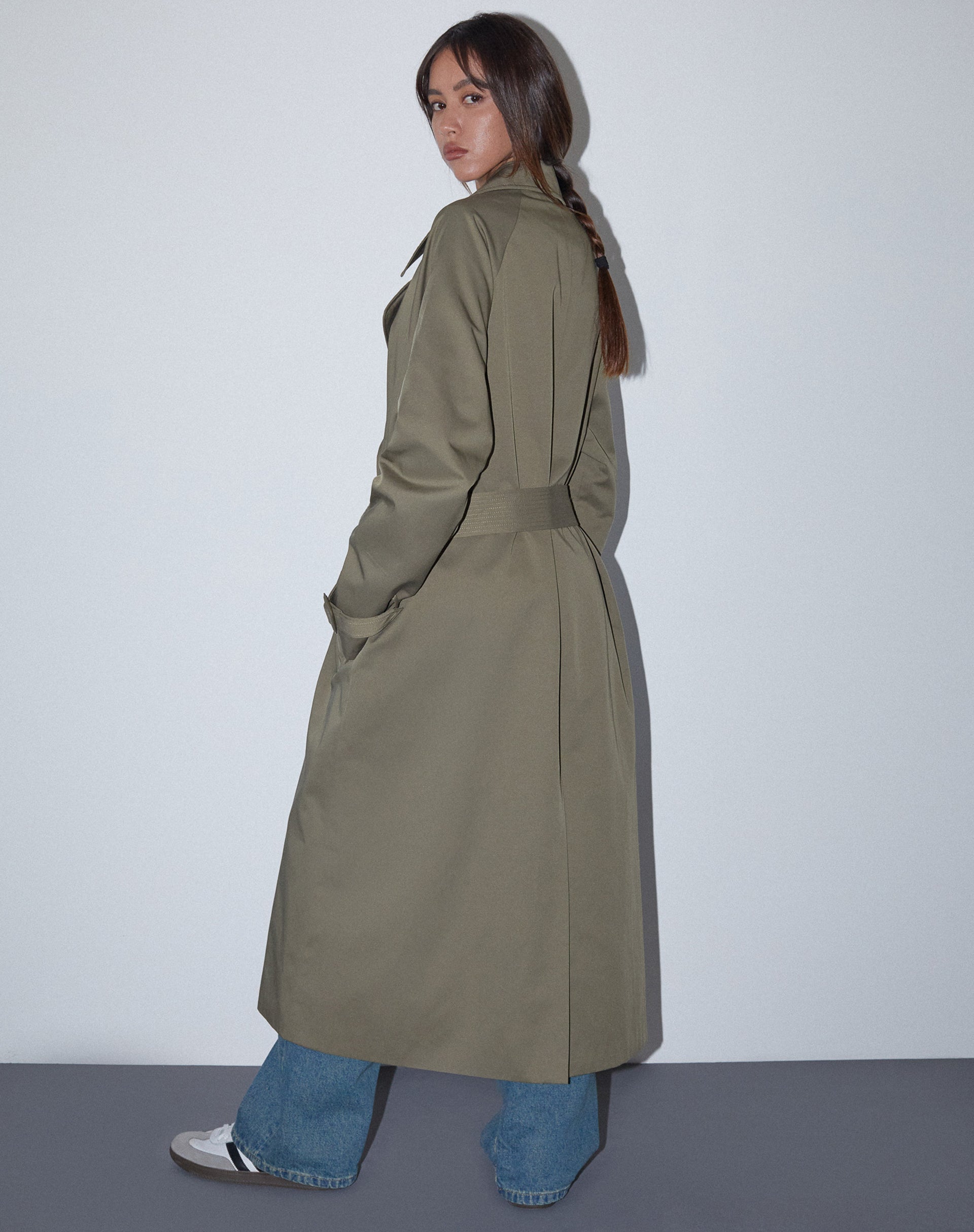Image von Orcati Trenchcoat in Khaki