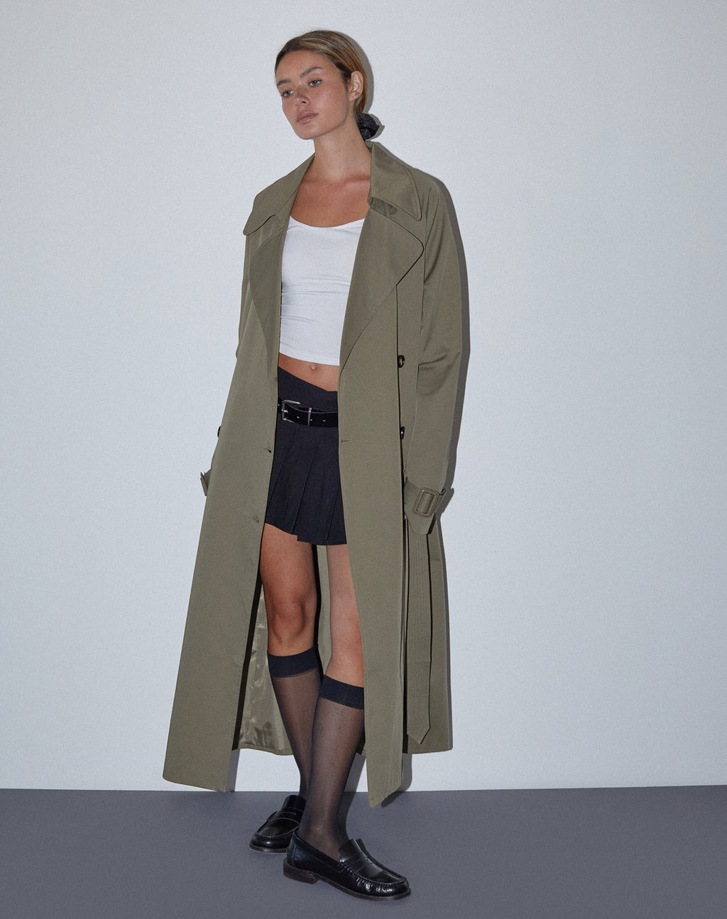 Orcati Trenchcoat in Khaki