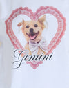 Weiß mit Gemini Motel Pet Print