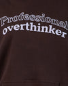 Bitterschokolade mit Overthinker Print