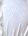  Broderie Weiß