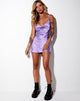 Bild von Paiva Slip Dress in Satin Flieder