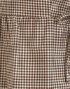Brauner Mini-Gingham