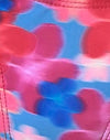 Unscharfe Blume Blau und Rosa