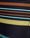 Dunkel gestreift Schwarz und Blau