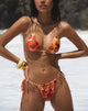 Bild von Leyna Bikiniunterteil in Pfirsich Hibiskus