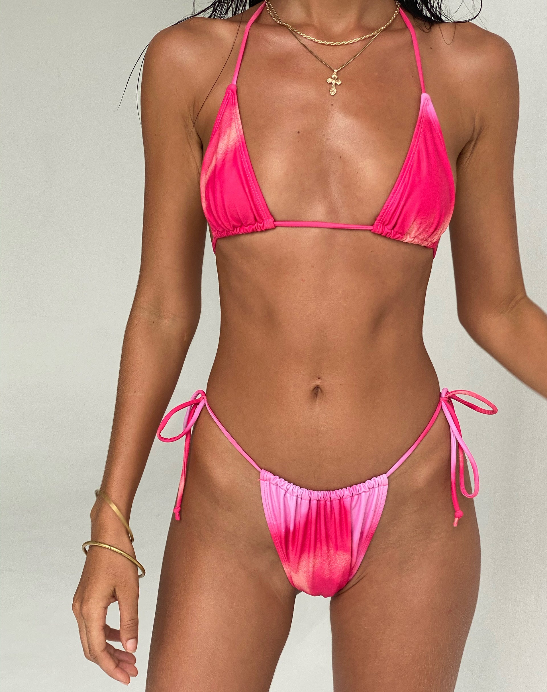 Bild von Pami Bikini-Oberteil in Rosa Aquarell