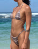 Bild von Pami Bikini-Oberteil in Lila Tartan