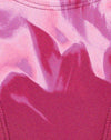 Abstrakt Floral Rosa