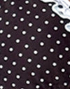 Schwarz und Blau Polka