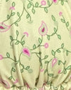 Paisley Gelb mit rosa Bindung