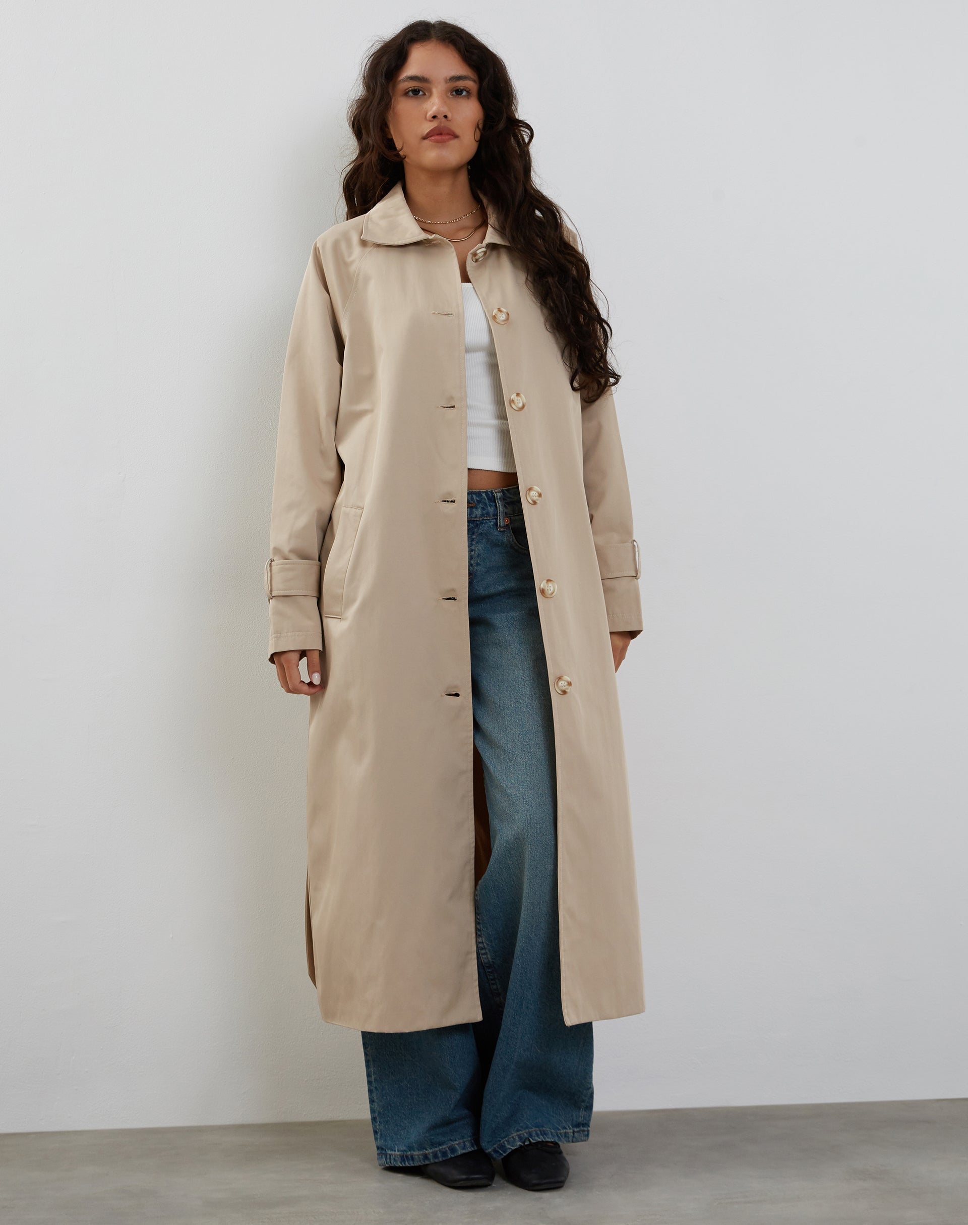 Bild von Panala Trenchcoat in Sand