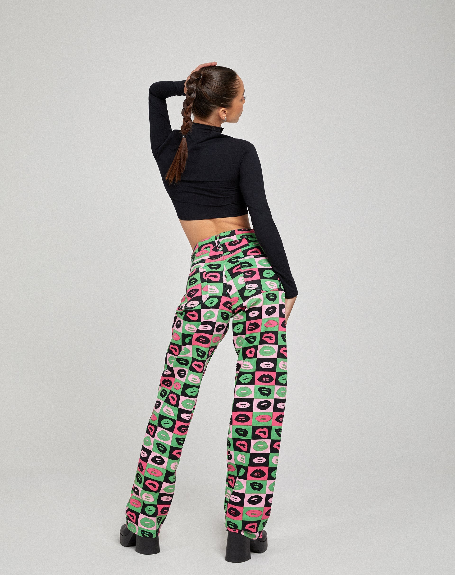 Abbildung der Parallel Jeans in Lips Green
