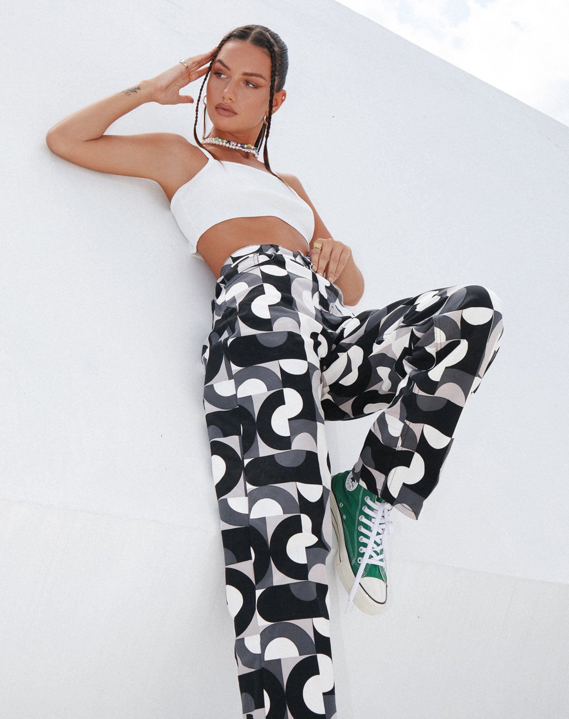 Bild von Parallel Jeans in Retro-Optik Spot