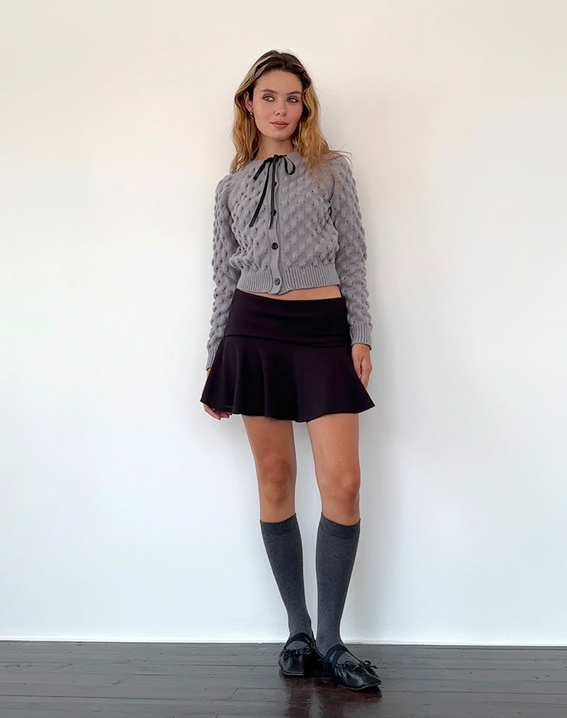 Bild von Paulette Strickjacke in Hellgrau