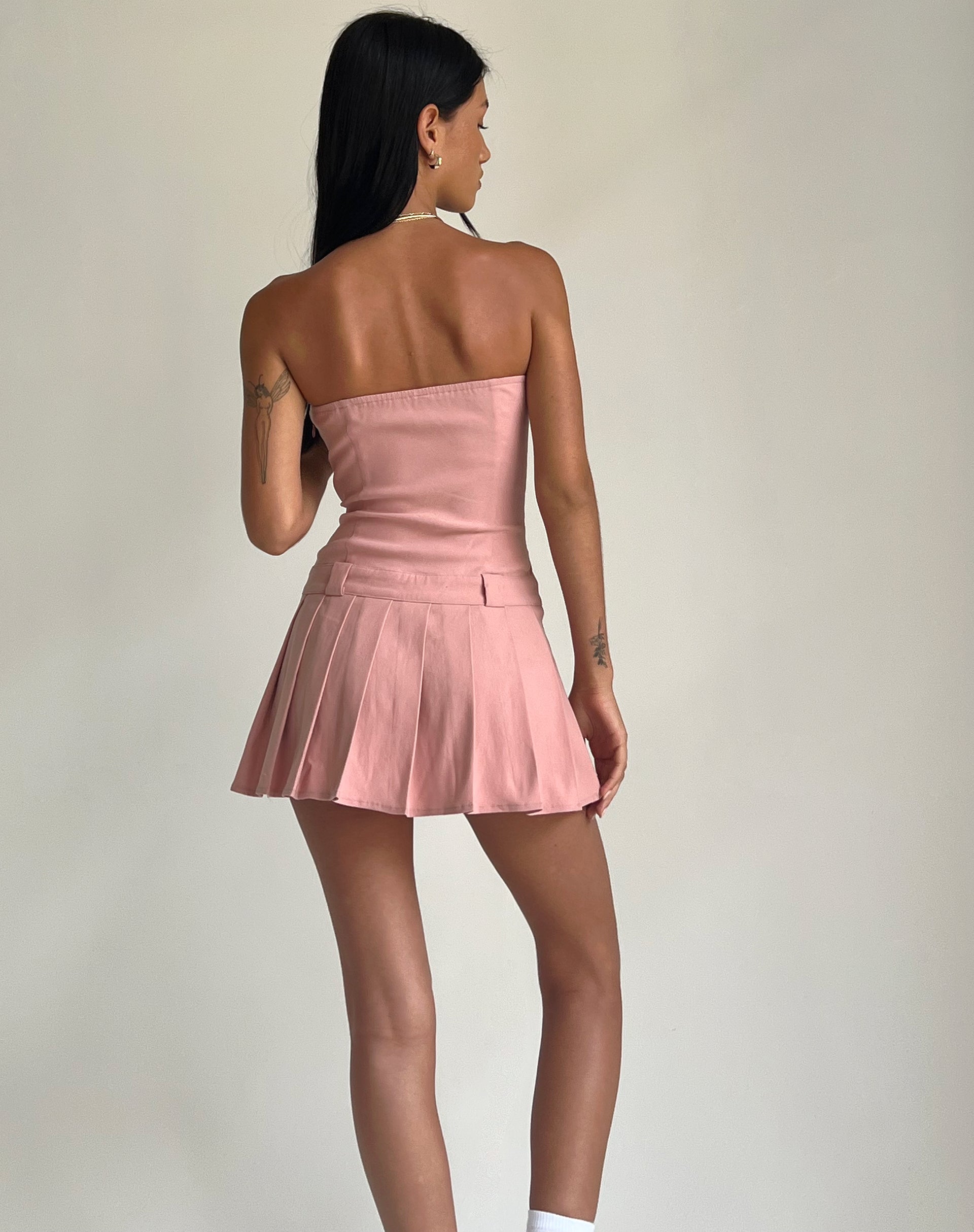 Bild von Payoda Bandeau-Minikleid in Rosa