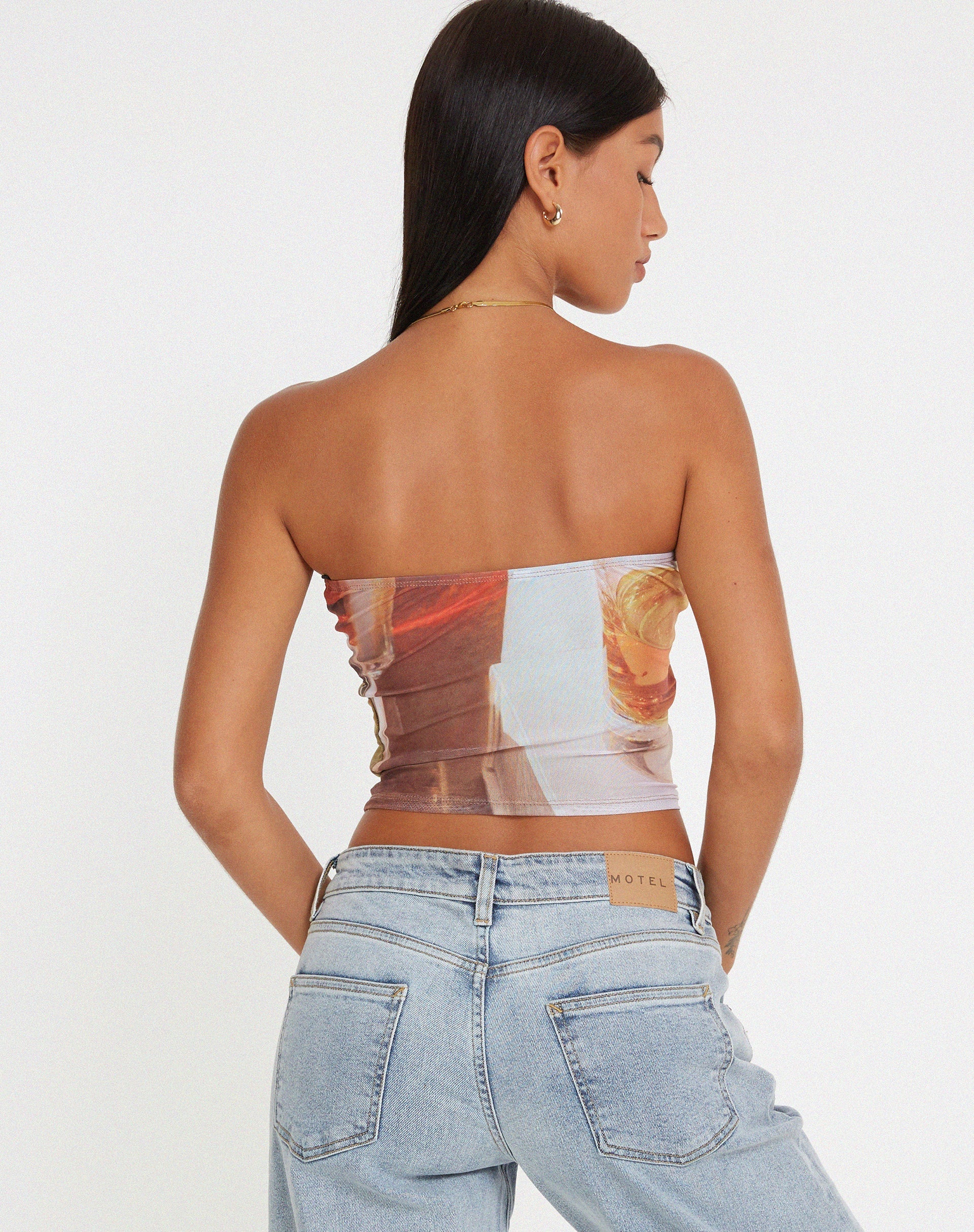 Abbildung von Peggy Bandeau Top in Fruit Photoprint