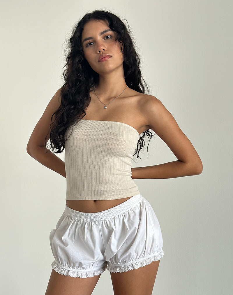 Bild von Peggy Tube Top in Pointelle Nude