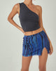 Bild von MOTEL X JACQUIE Bay One Shoulder Top in Ocean Storm