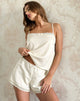Bild von Pitnia Cami Top in Satin Elfenbein