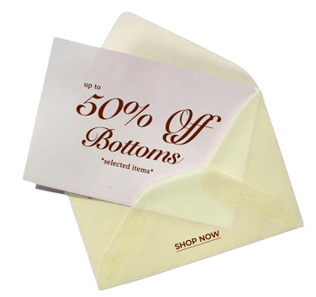 BIS ZU 50% RABATT AUF UNTERTEILE