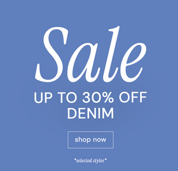 BIS ZU 30% RABATT AUF DENIM
