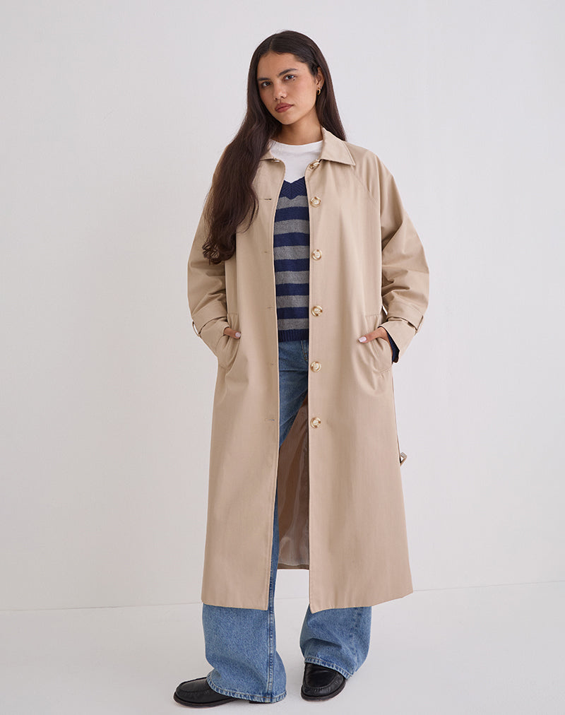 Bild von Panala Trenchcoat in Sand