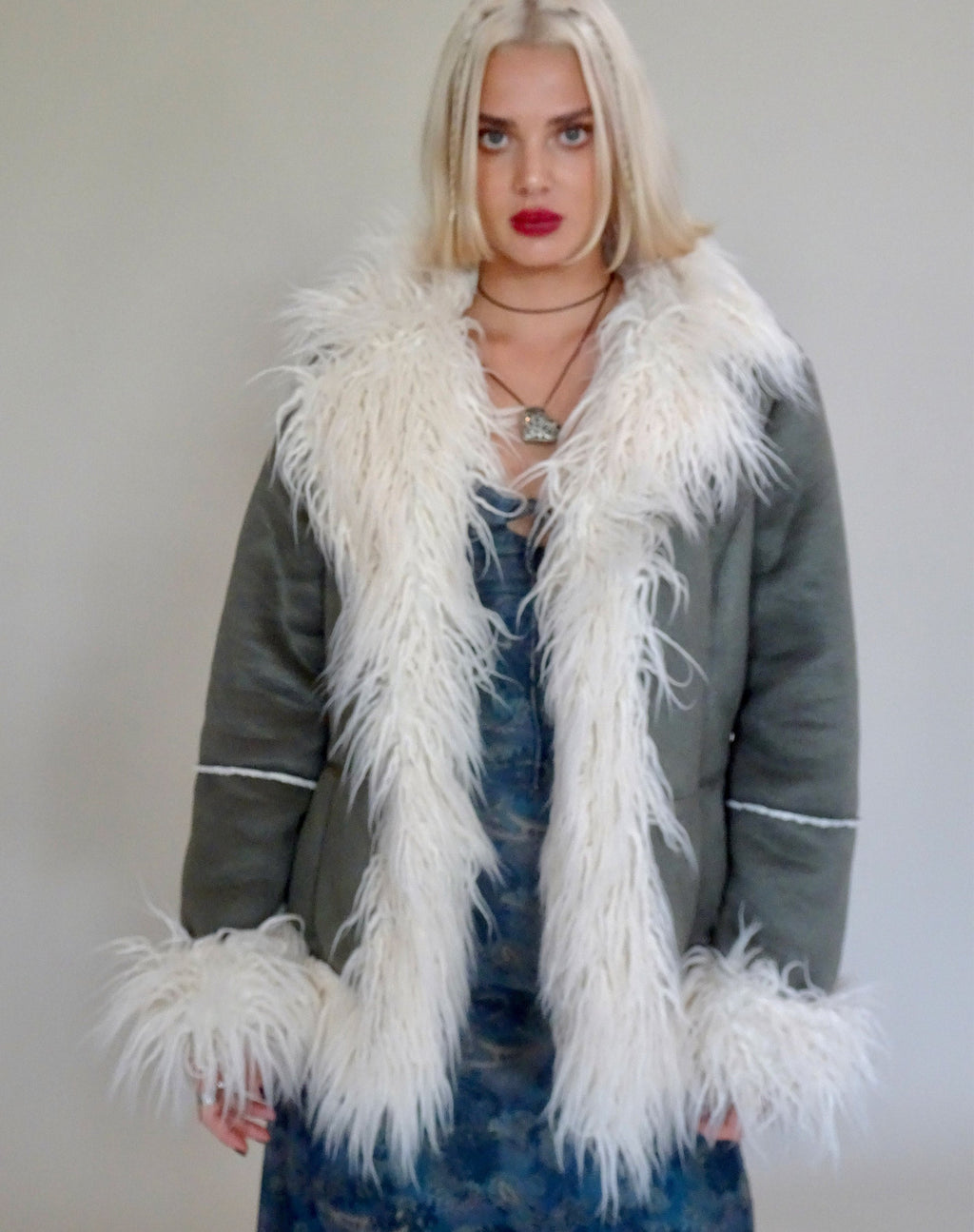 Limin Coat in Waldgrün