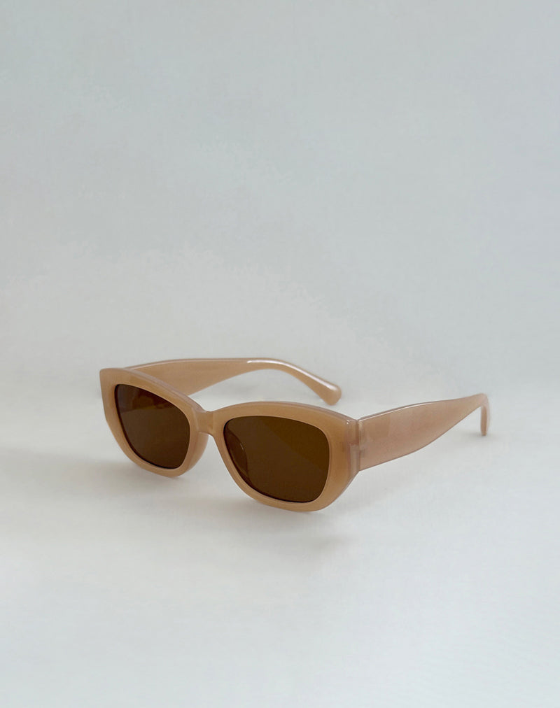 Image of Rabori Rectangle Sonnenbrille in Tan