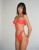 Bild von Farida Bikini-Unterteil in Scharlachrot
