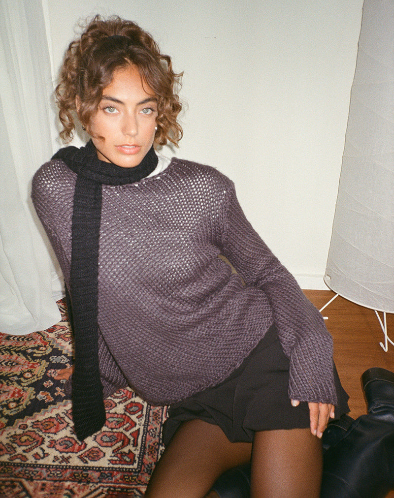 Image of Ranvir Strickpullover in Anthrazit