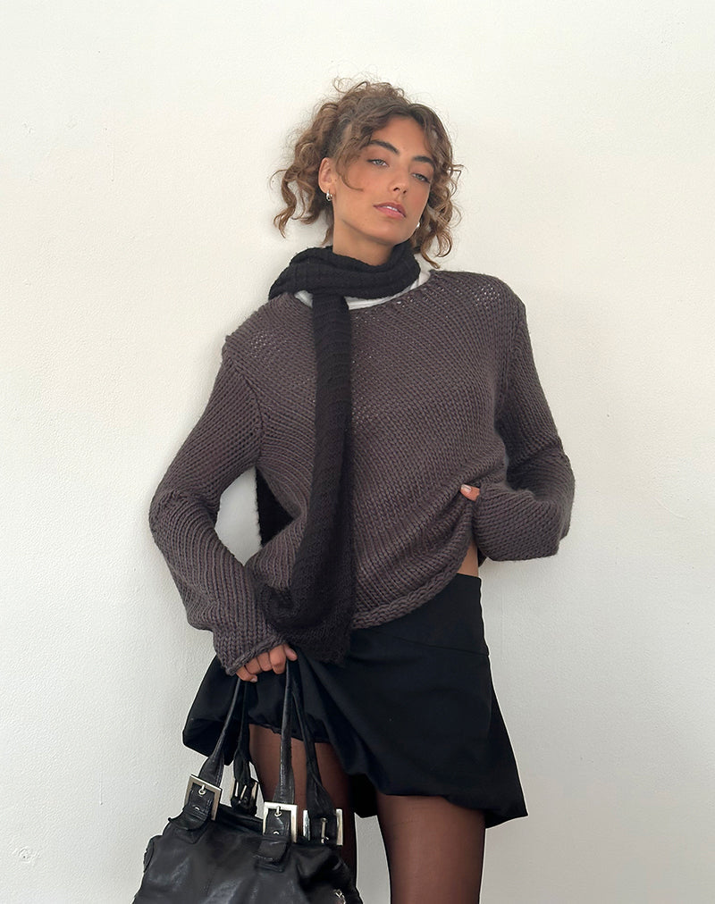 Image of Ranvir Strickpullover in Anthrazit