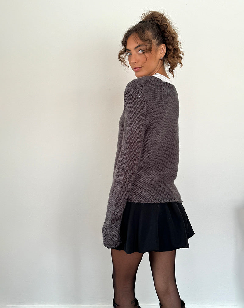 Image of Ranvir Strickpullover in Anthrazit