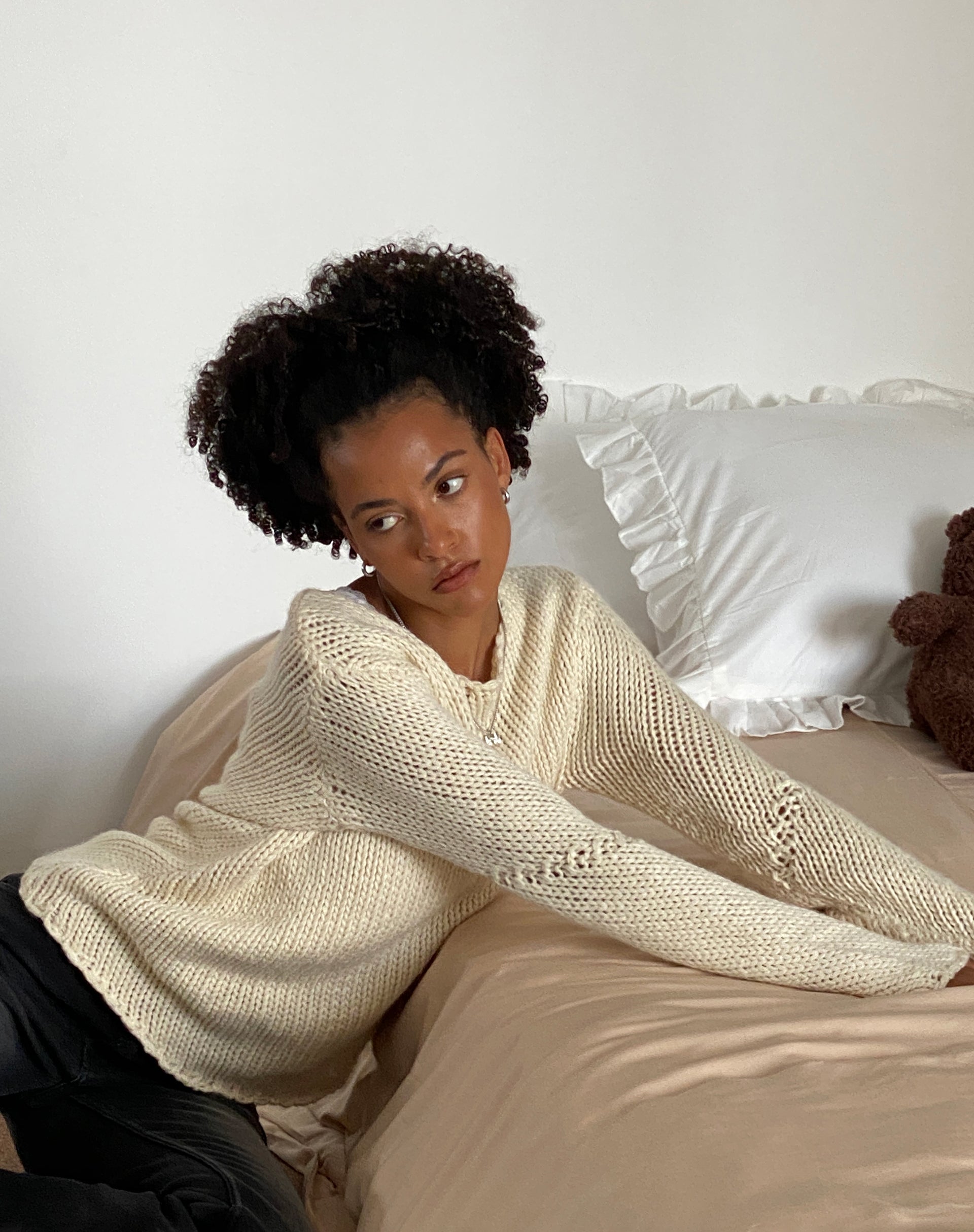 Image of Ranvir Strickpullover in Neutral