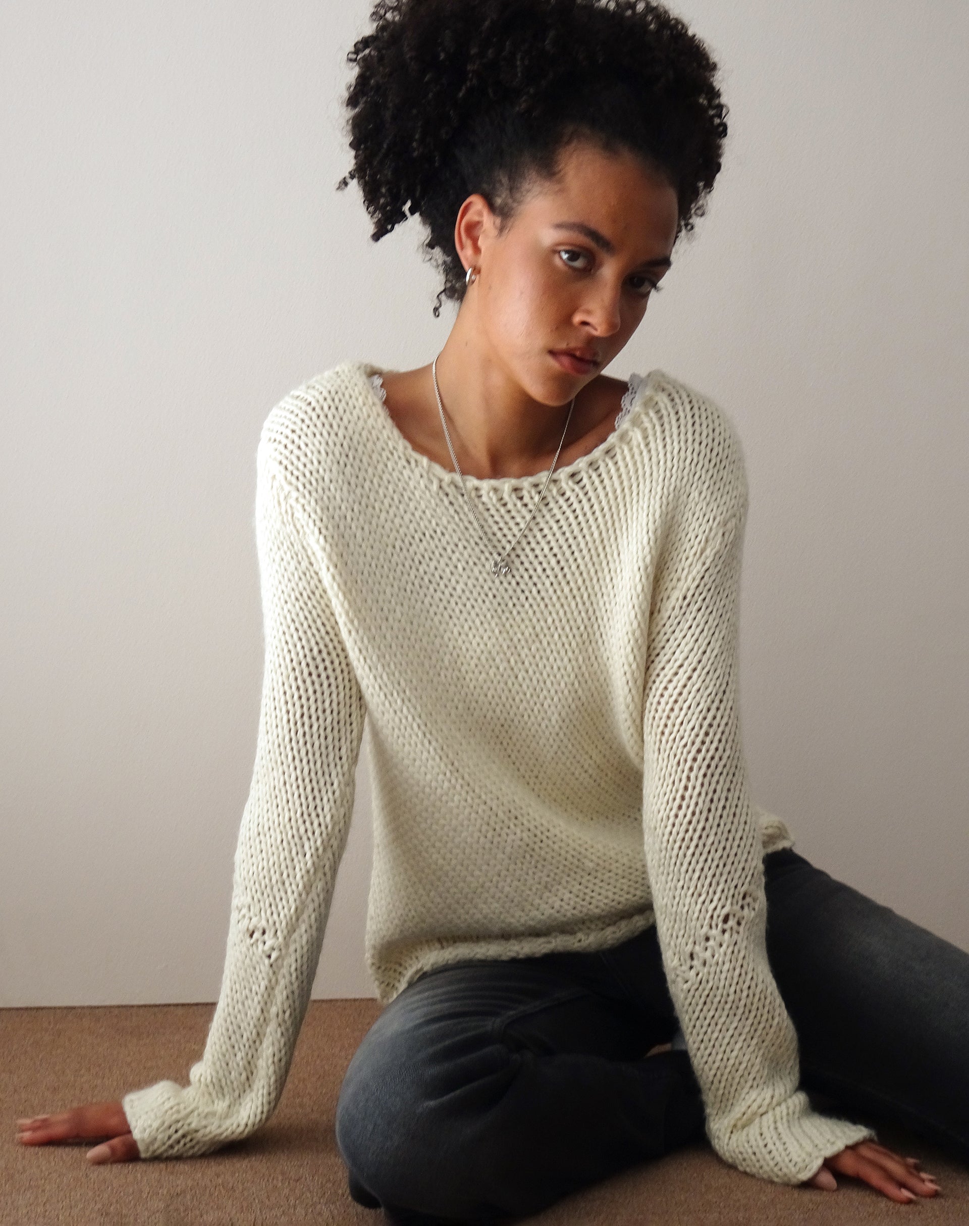 Image of Ranvir Strickpullover in Neutral