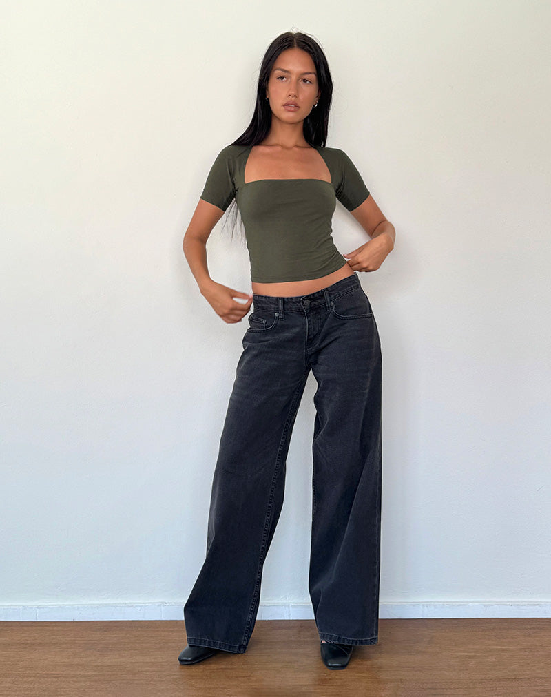 Bild von Requa Crop Top in Olive
