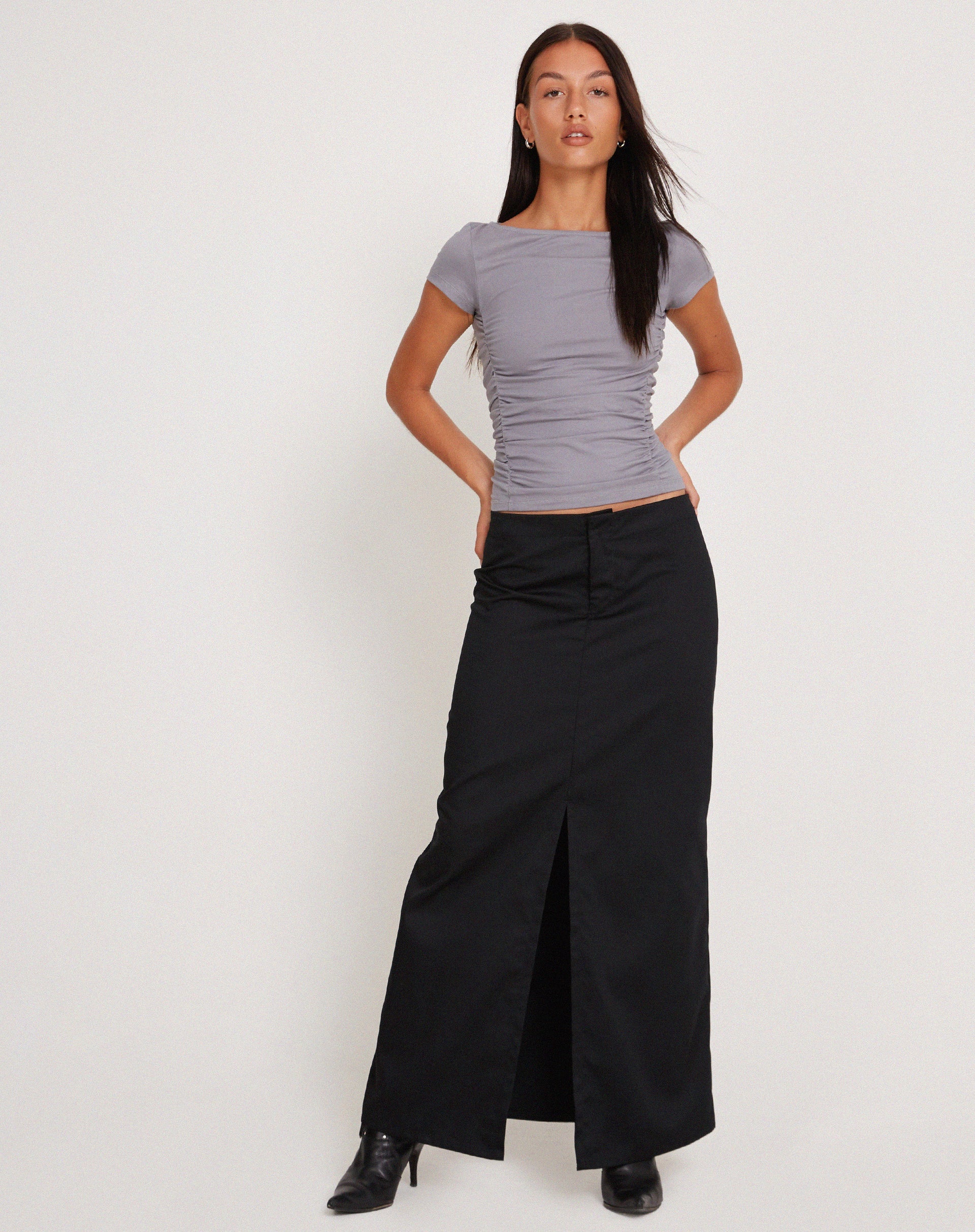 Bild von Grae Crop Top in Grau