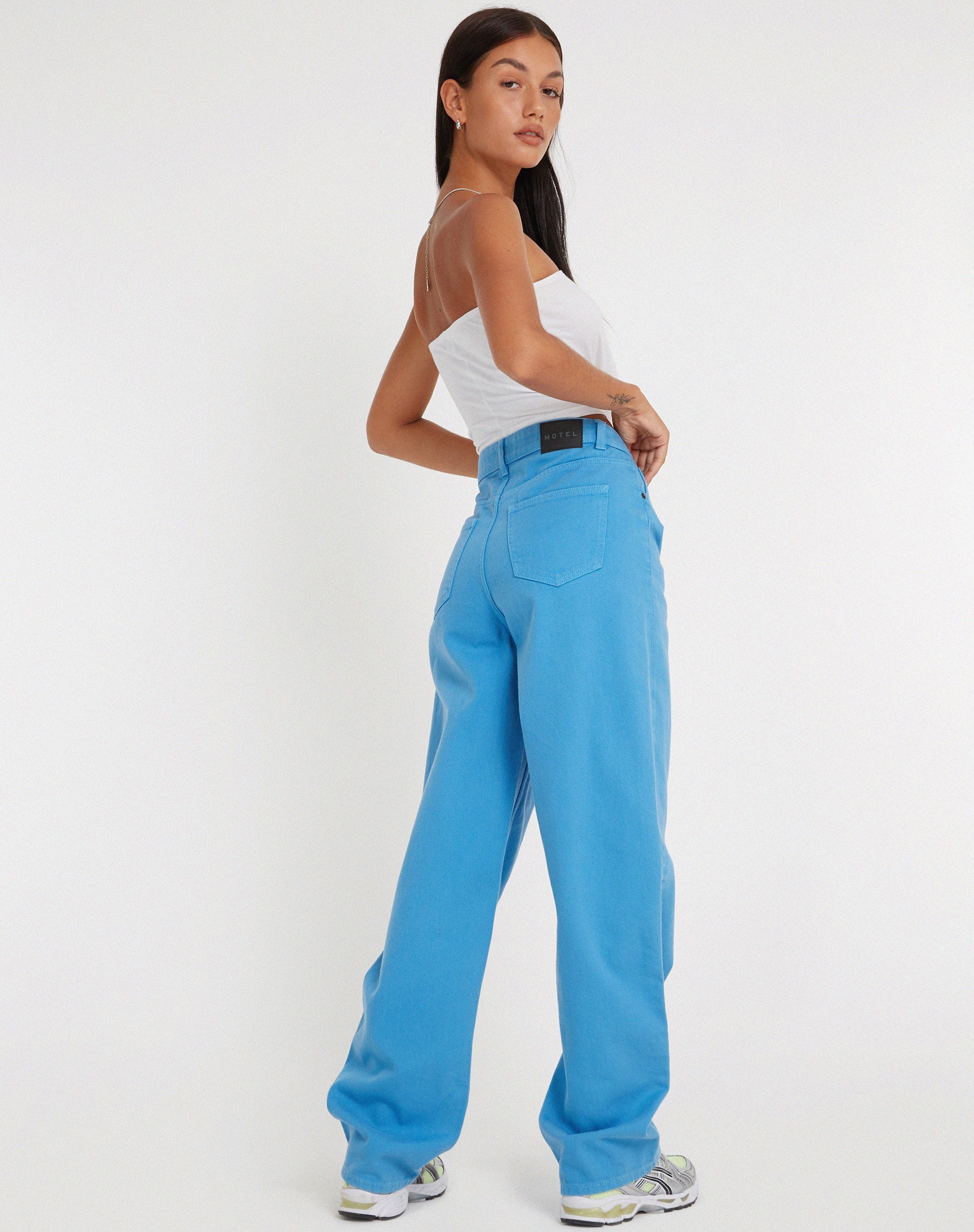 Abbildung von Parallel Jeans in Azurblau