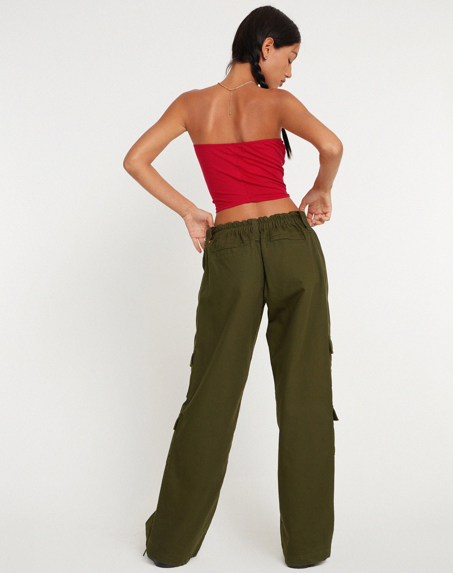 Bild von Shae Bandeau Top in Racing Rot