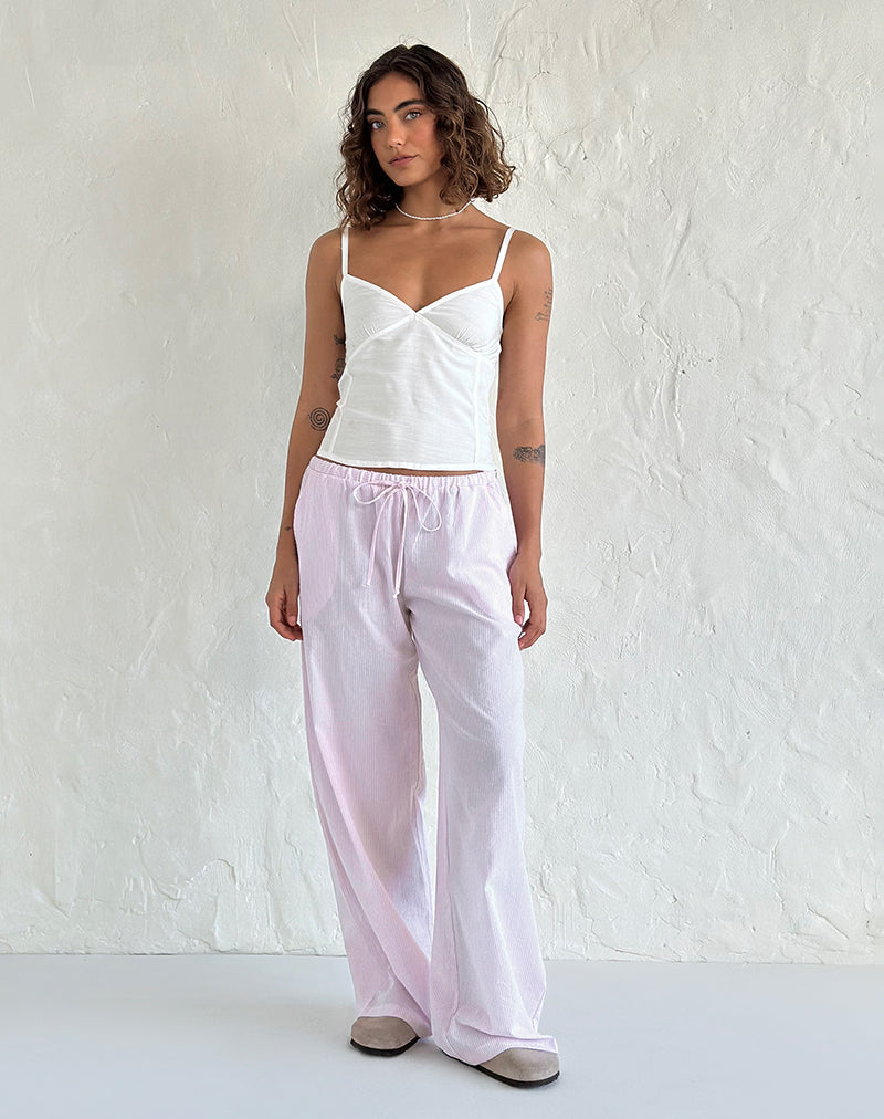 Bild von Rey Cami Top in Elfenbein