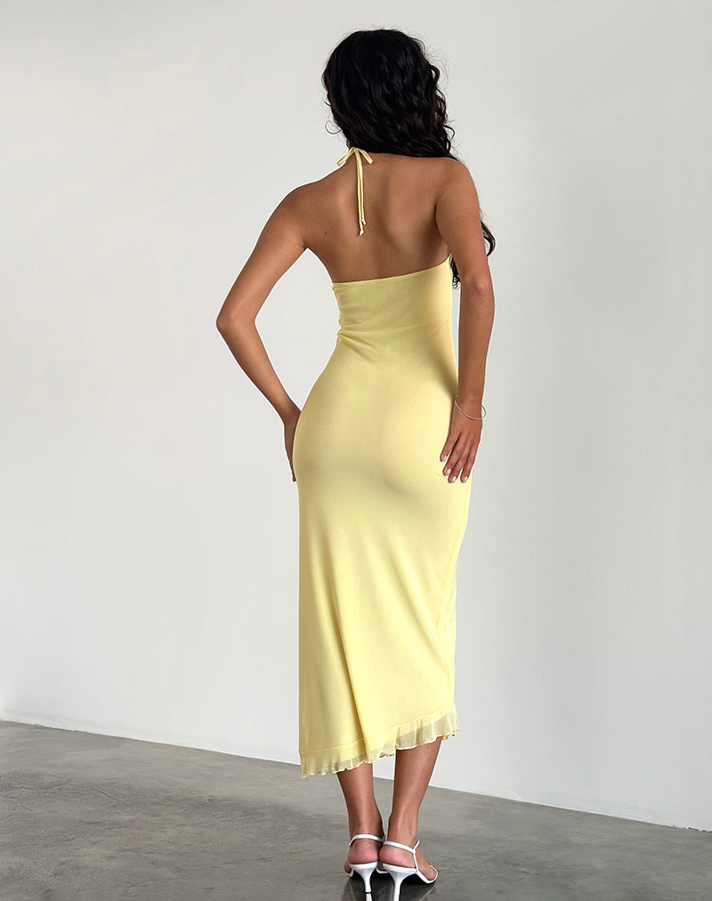 Bild von Ribka Midikleid aus Mesh Lemon