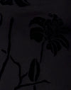 Orchideenflocke schwarz