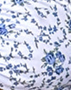 blaue Blumenkette