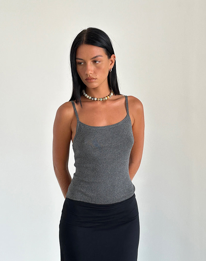 Bild von Riona Vest Top in Dunkelgrau