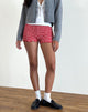 Bild von Ritala Geraffte Micro Shorts in Rot Gingham