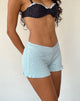 Image of Ritala Geraffte Shorts in Puderblau