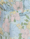 Verwaschenes Pastellblumenmuster