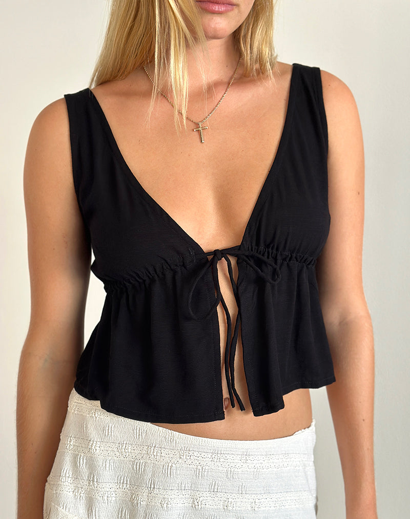 Bild von Rolia Cami Top in Schwarz