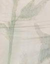Abstrakte gemalte Blume Blau